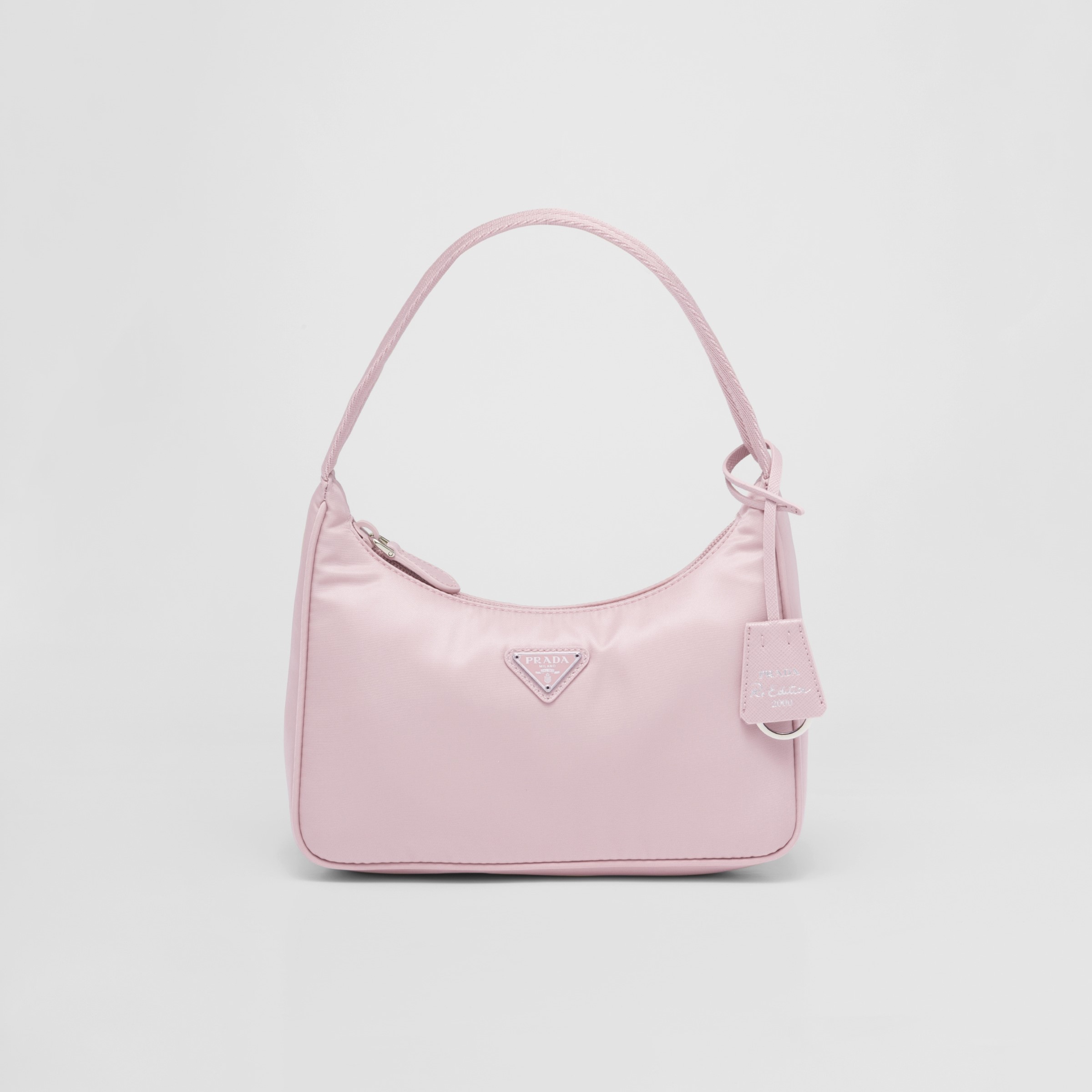 RE-NYLON MINI BAG, RECYCLED POLYAMIDE – PINK