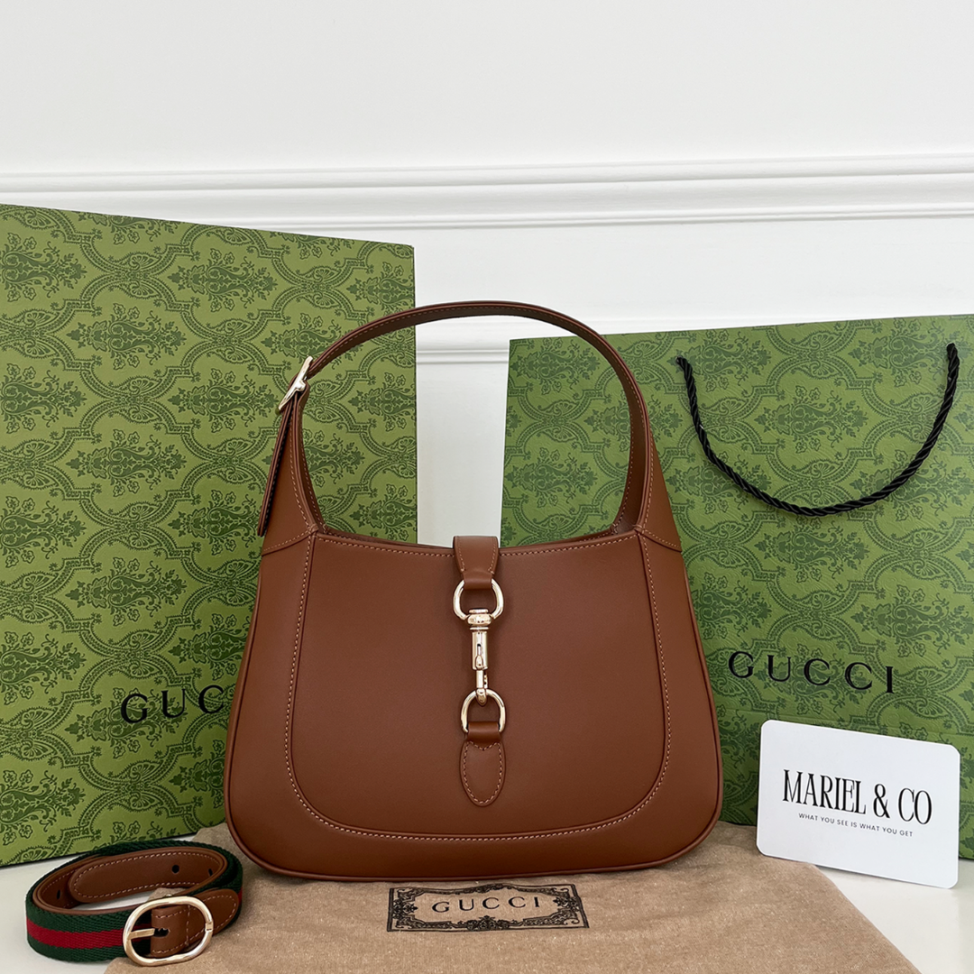 MEDIUM BAG, CUIR NATURAL LEATHER – BROWN
