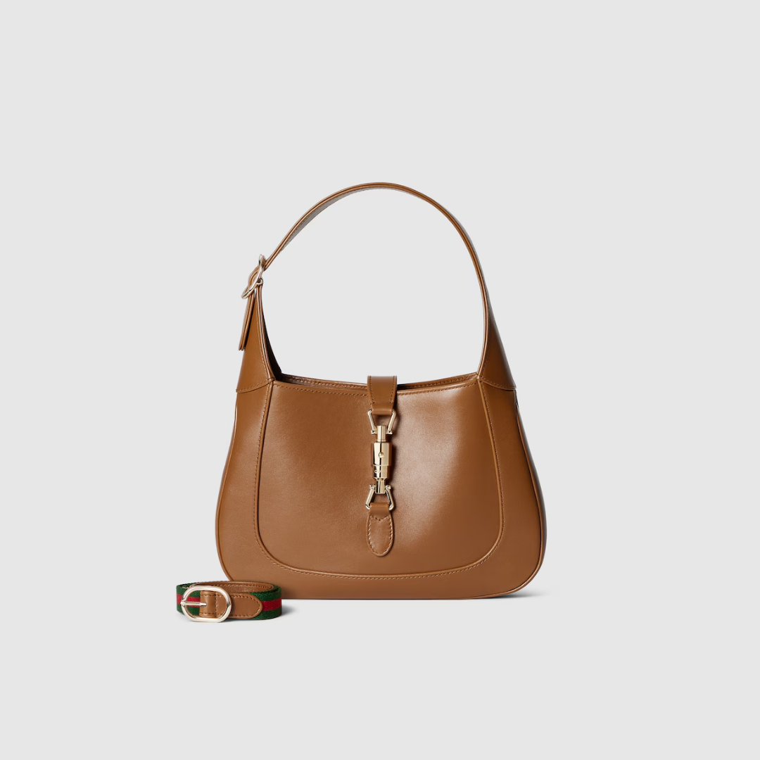 MEDIUM BAG, CUIR NATURAL LEATHER – BROWN
